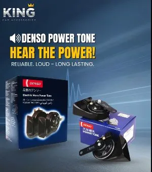 Upgrade your vehicle's sound with the Denso Power Tone electric horn! For Sale in DHA Defence | Karachi Ads - photo 1