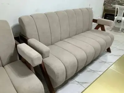 V-Legs Sofa Set For Sale in Gulistan-e-Jauhar | Karachi Ads - photo 5