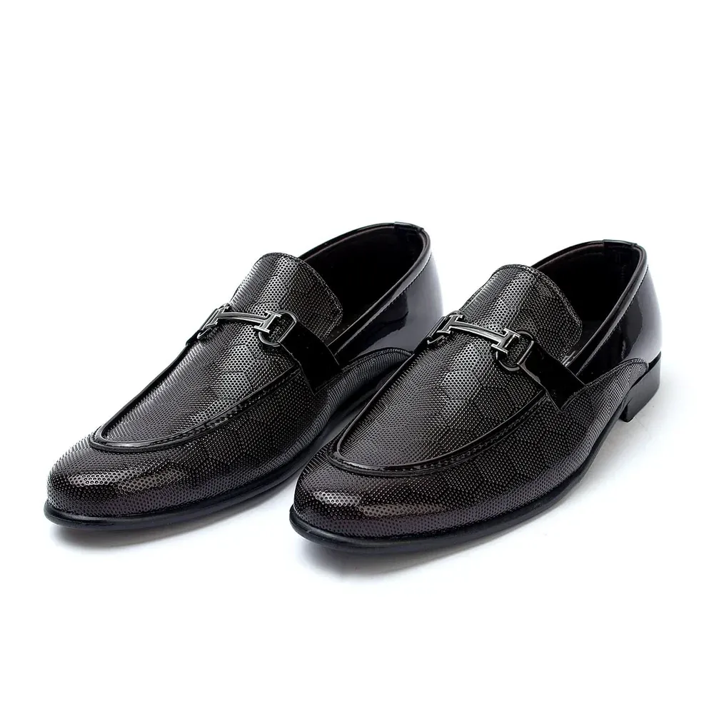 Valuable Maroon Leather Loafers with Buckle Accent For Sale in Gulistan-e-Jauhar | Karachi Ads - photo 2