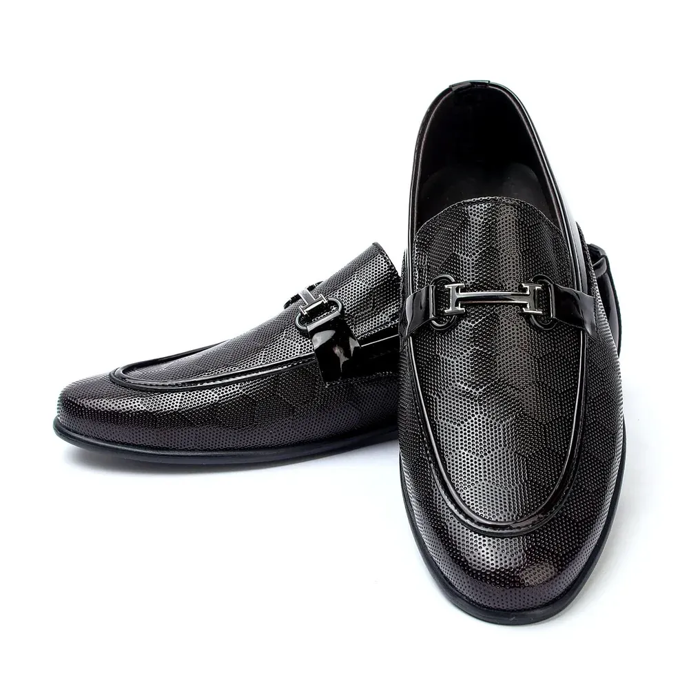 Valuable Maroon Leather Loafers with Buckle Accent For Sale in Gulistan-e-Jauhar | Karachi Ads - photo 3