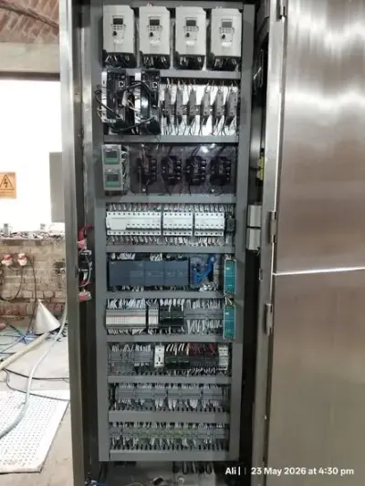 VFFS Machine – Complete Industrial Automation & Control System