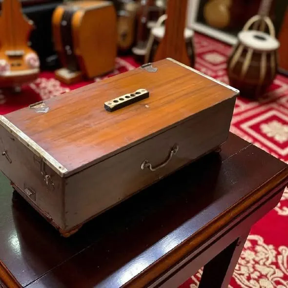 Vintage Portable Harmonium - photo 1