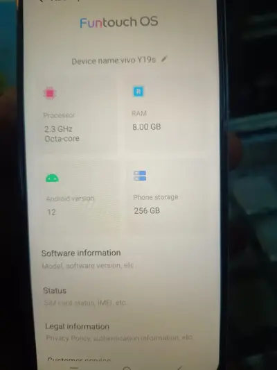 Vivo Y19s 8 GB 256GB For Sale in Nazimabad No. 3 | Karachi Ads - photo 3