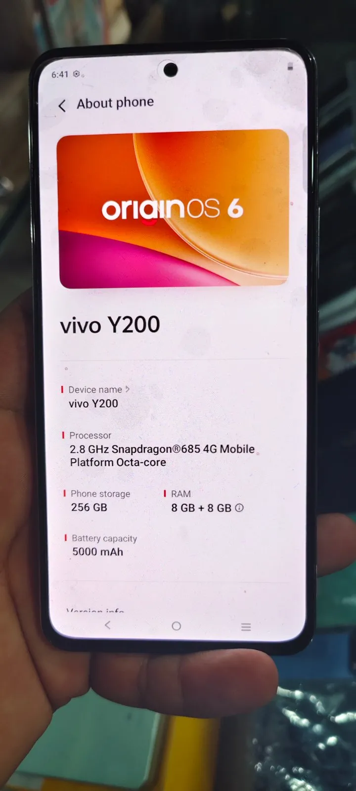 Vivo y200 8 256 For Sale in Landhi | Karachi Ads - photo 5
