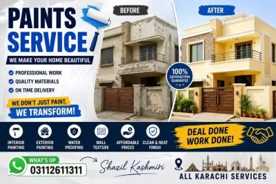 We provide professional painting services all across . in Gulistan-e-Jauhar | Karachi Ads