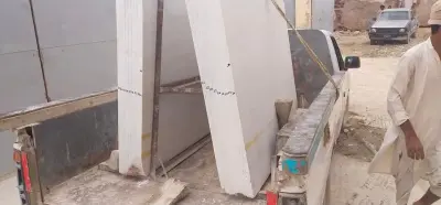 White marble slabs and tiles - photo 2