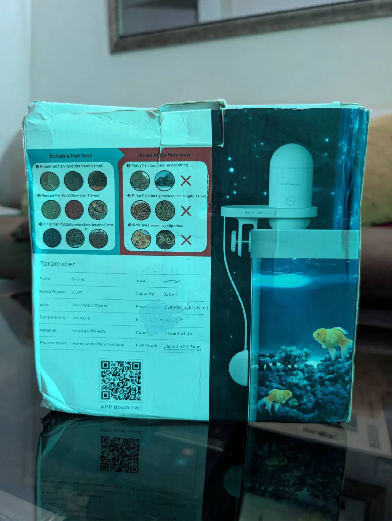 WiFi Automatic Fish Feeder for Aquariums For Sale in Gulistan-e-Jauhar | Karachi Ads - photo 1