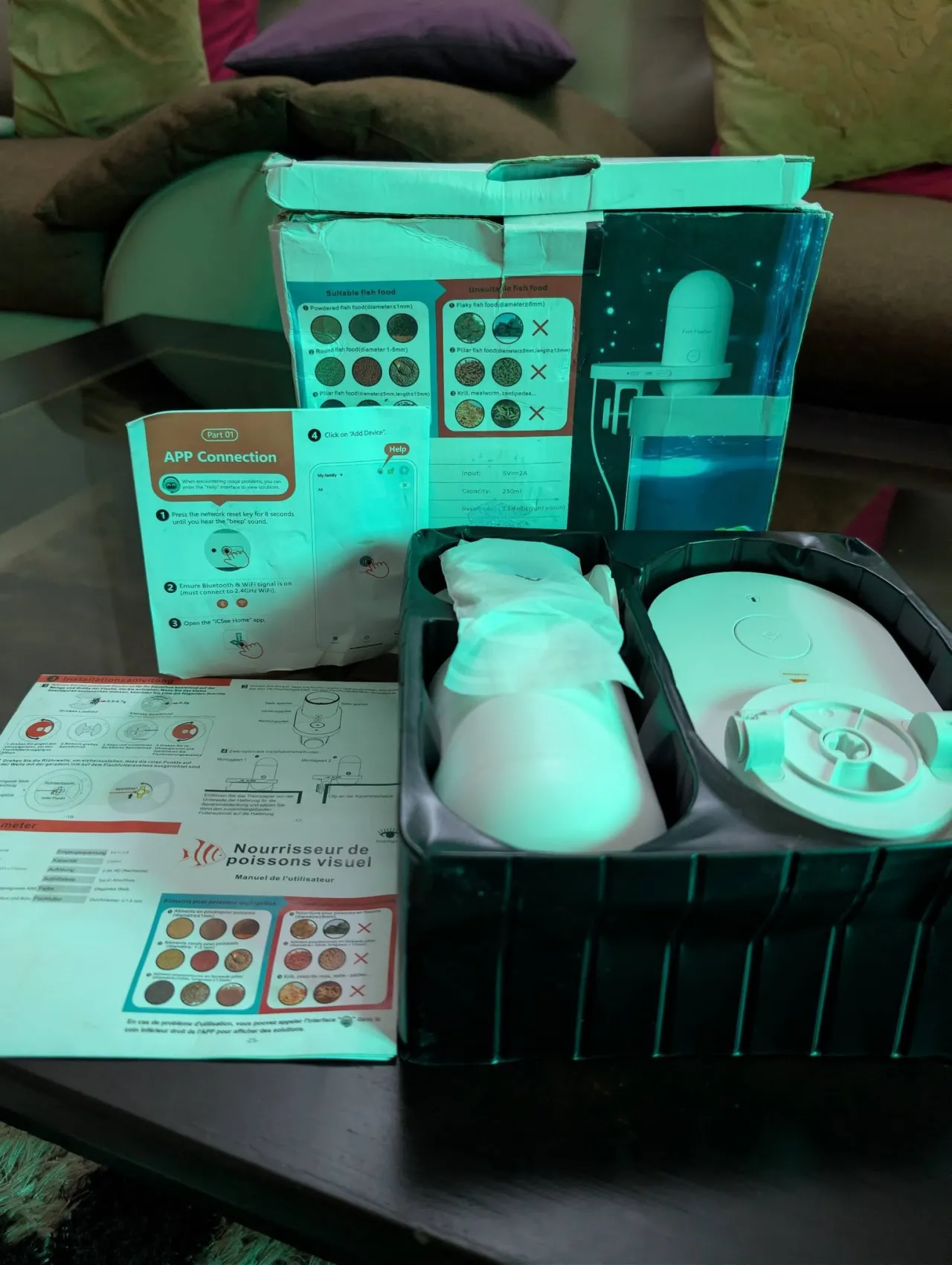 WiFi Automatic Fish Feeder for Aquariums For Sale in Gulistan-e-Jauhar | Karachi Ads - photo 3