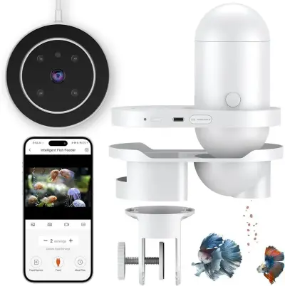 WiFi Automatic Fish Feeder for Aquariums For Sale in Gulistan-e-Jauhar | Karachi Ads - photo 6