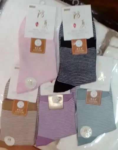 Women's Ladies Cotton Socks - photo 2