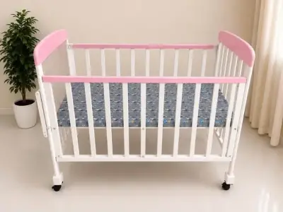 Wooden Baby Cot for Sale