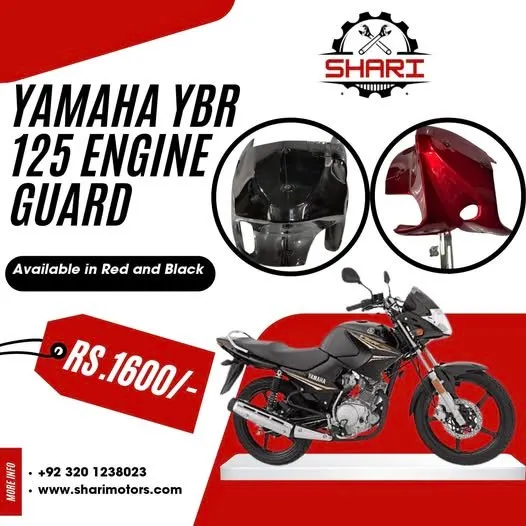 Yamaha YBR 125 Engine Guard available For Sale in M.A. Jinnah Road | Karachi Ads - photo 1
