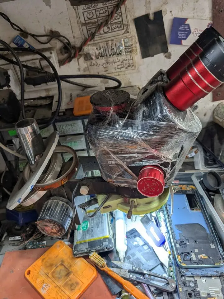 Ycs 6558x stero type microscope with big Base - photo 3