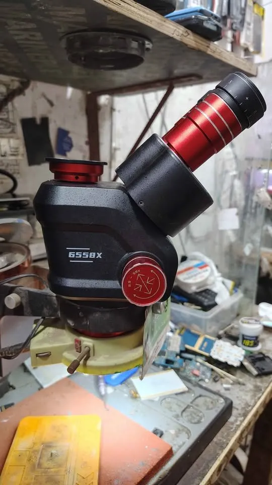 Ycs 6558x stero type microscope with big Base - photo 4