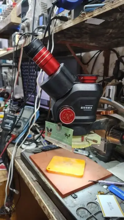 Ycs 6558x stero type microscope with big Base - photo 5