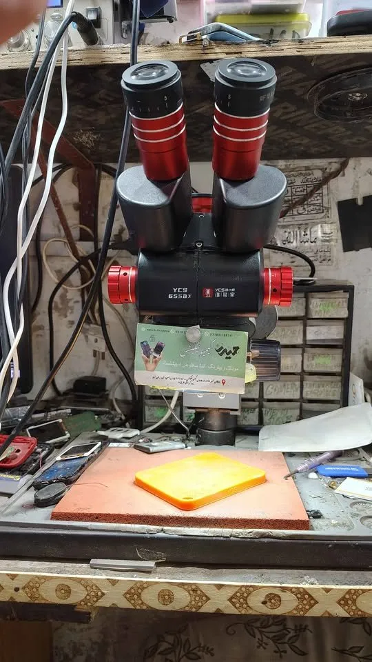 Ycs 6558x stero type microscope with big Base - photo 6