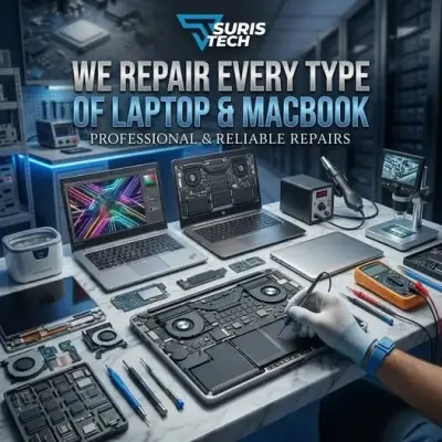 YOUR ONE-STOP SHOP FOR ALL LAPTOP & MACBOOK REPAIRS!
