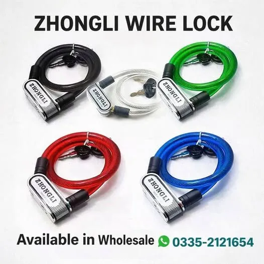 π ZHONGLI WIRE LOCK π§· Strong Grip | Reliable Locking - photo 1