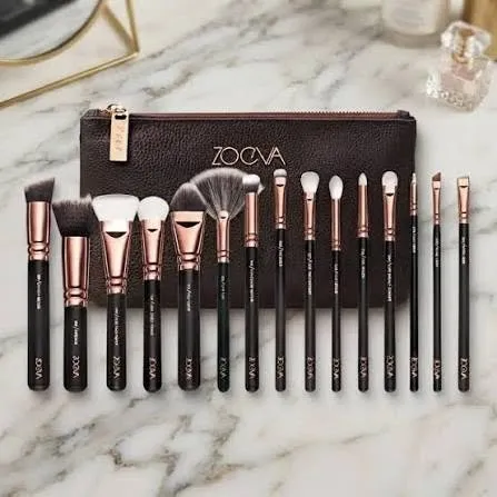 Zoeva 15 Piece Makeup Brushes Set With Pouch - photo 1